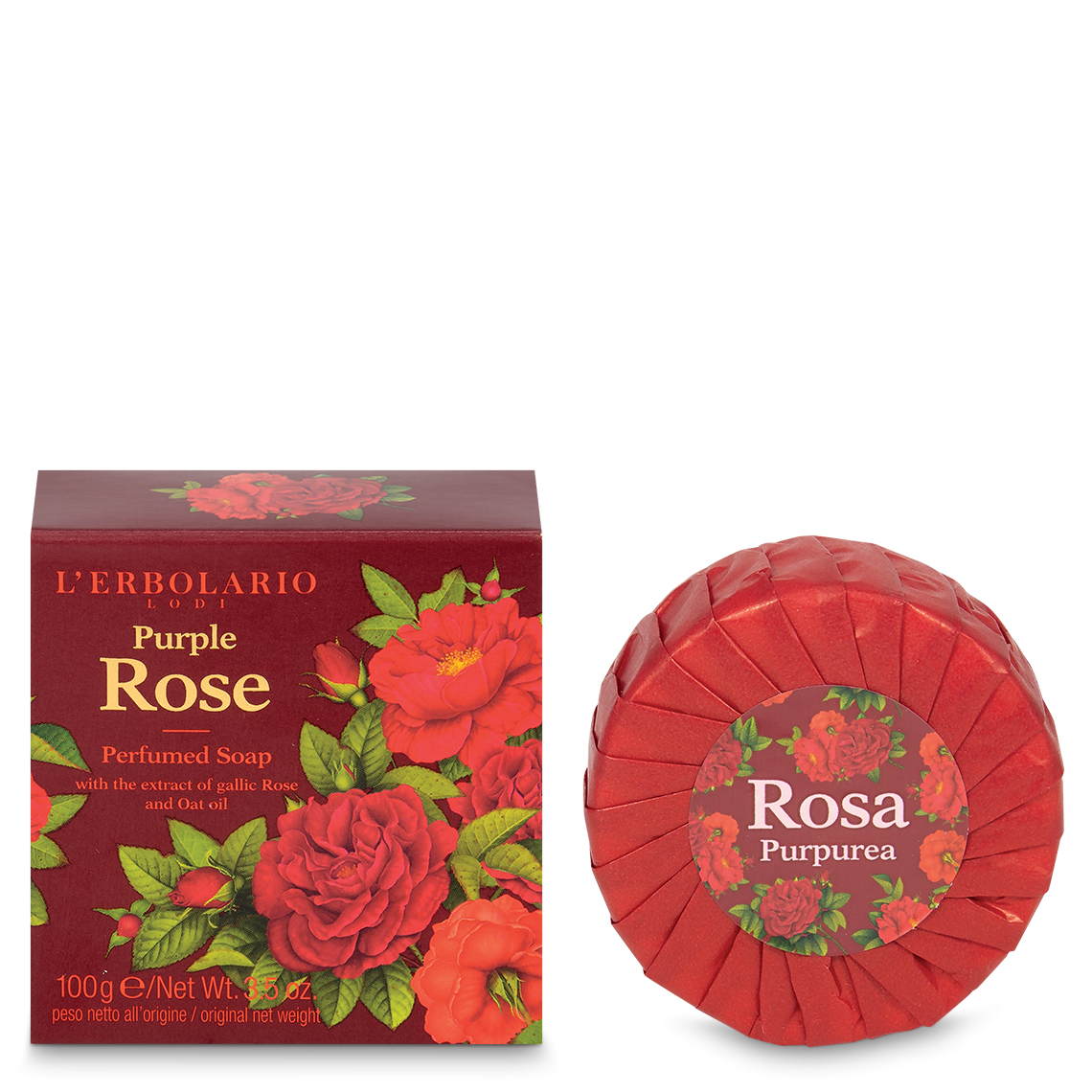 Purple Rose Perfumed Soap 100g