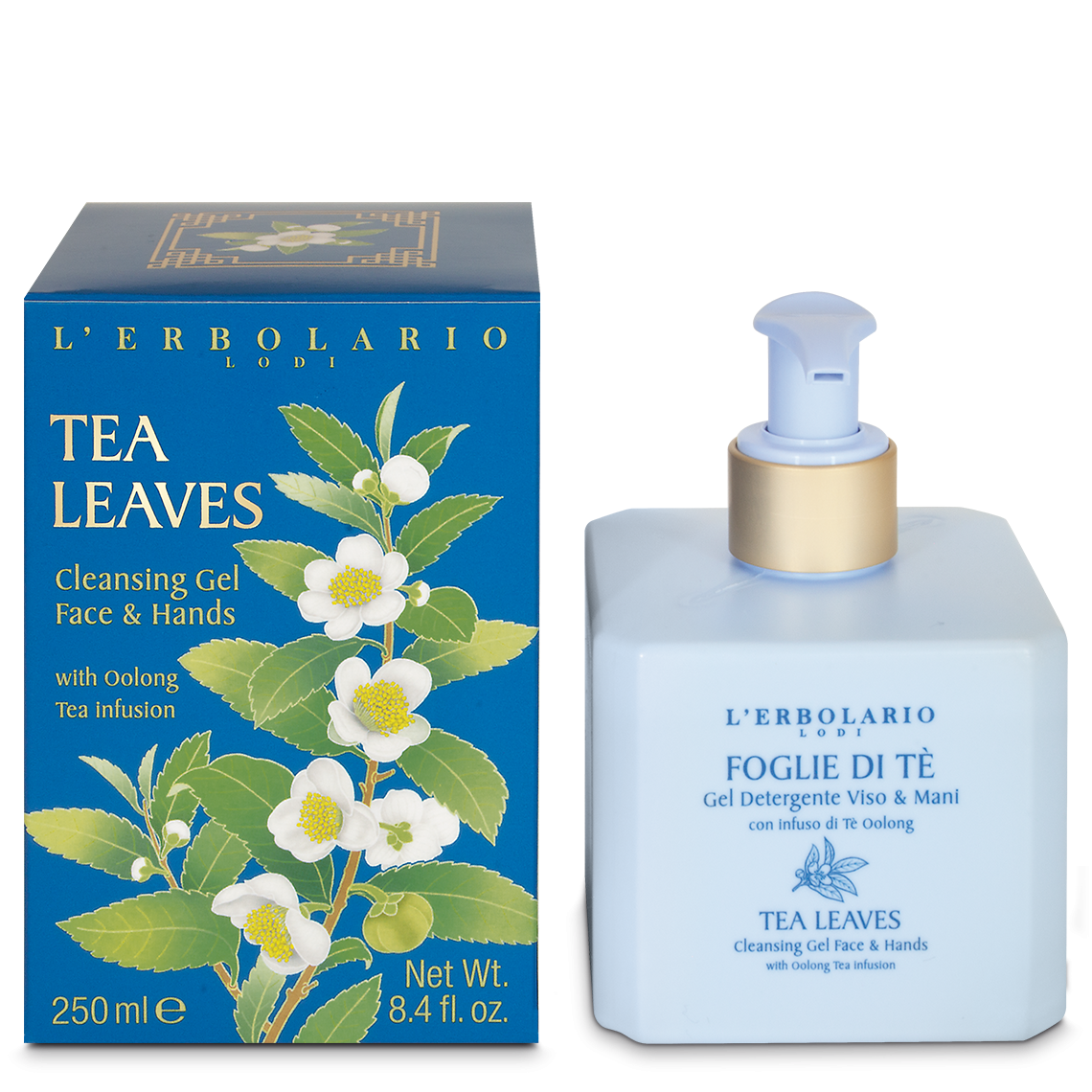 Tea Leaves Cleansing Gel Face & Hands 250ml