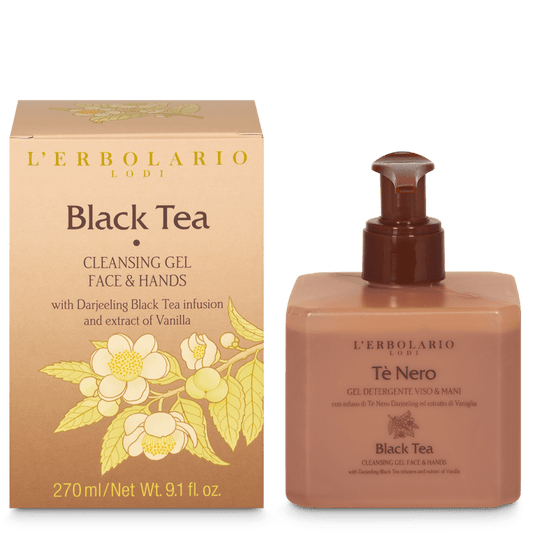 BLACK TEA CLEANSING GEL FACE AND HANDS 270ml