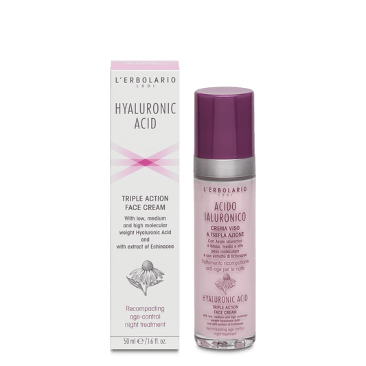HYALURONIC ACID TRIPLE ACTION FACE CREAM NIGHT TREATMENT 50ml