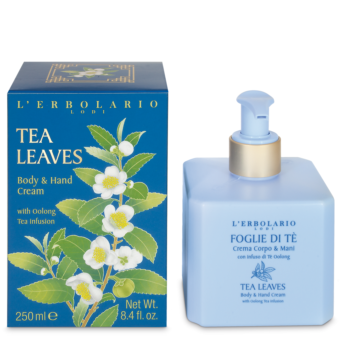 Tea Leaves Body and Hand Cream 250ml