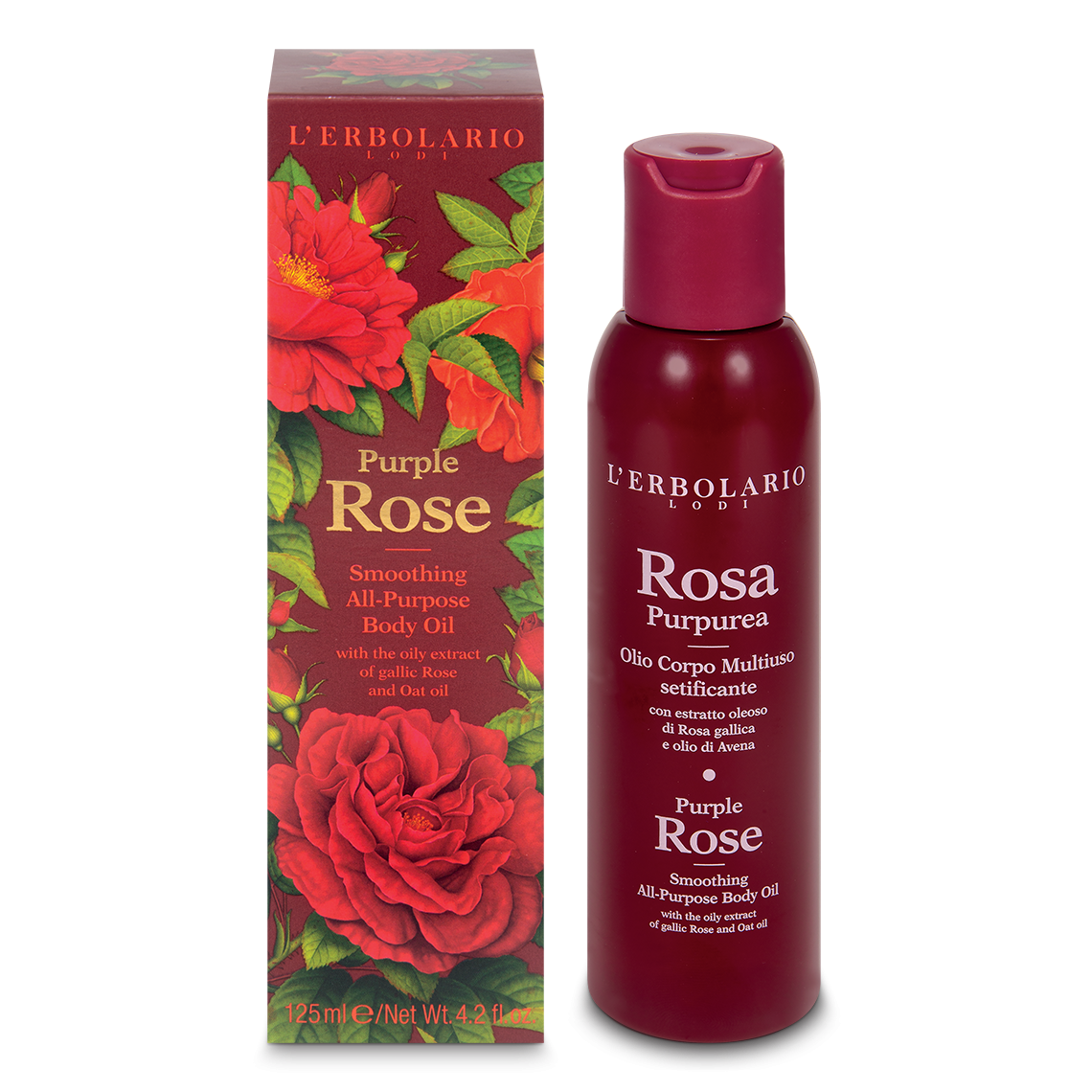 Purple Rose Smoothing All-Purpose Body Oil 125ml