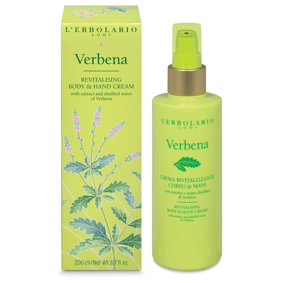 VERBENA REVITALISING BODY AND HAND CREAM 200ml