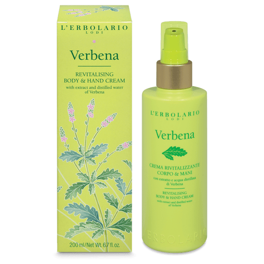 VERBENA REVITALISING BODY AND HAND CREAM 200ml