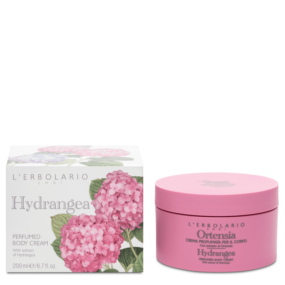 Hydrangea Perfumed Body Cream 200ml